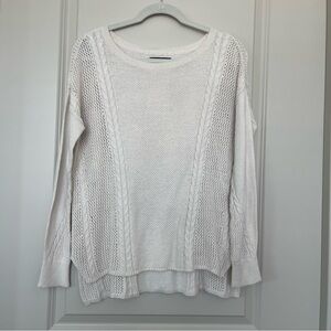 American Eagle White Sweater
